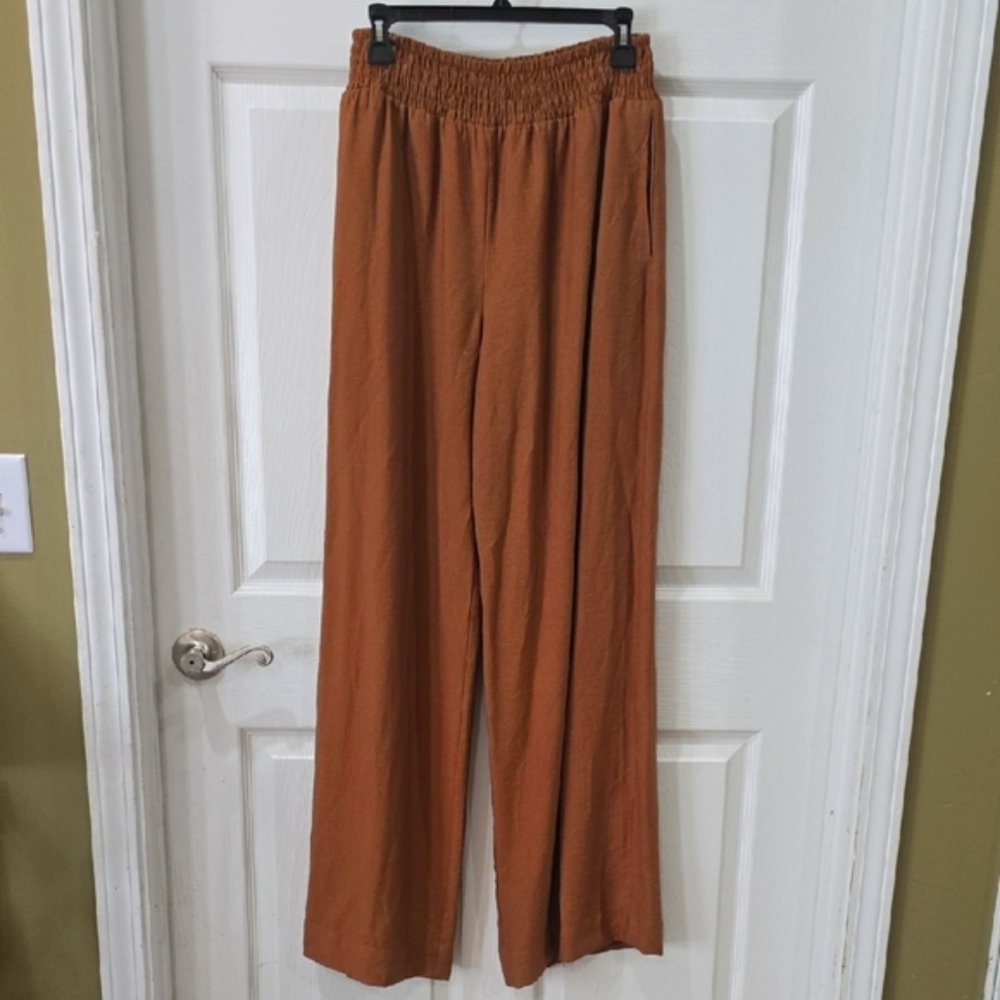 Sanctuary Smocked Wide Leg Pant